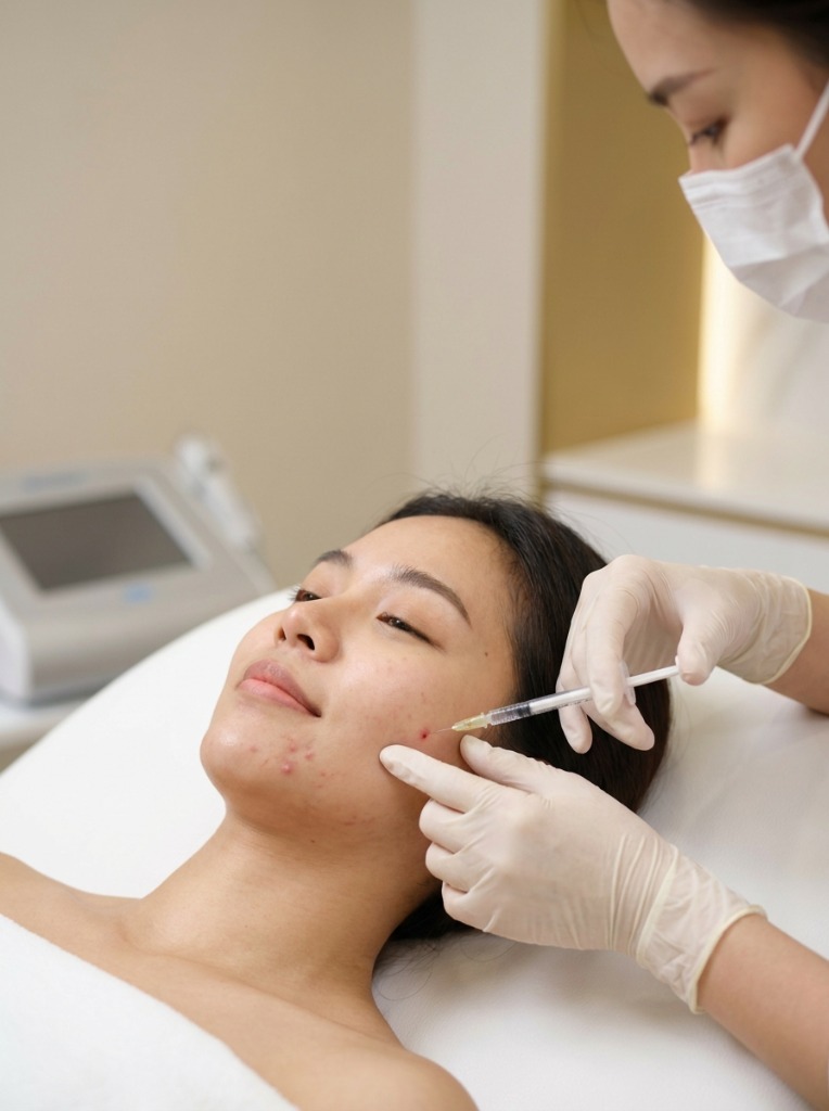 Layanan Injeksi Acne Terapi Jerawat ENS Skin Specialist
