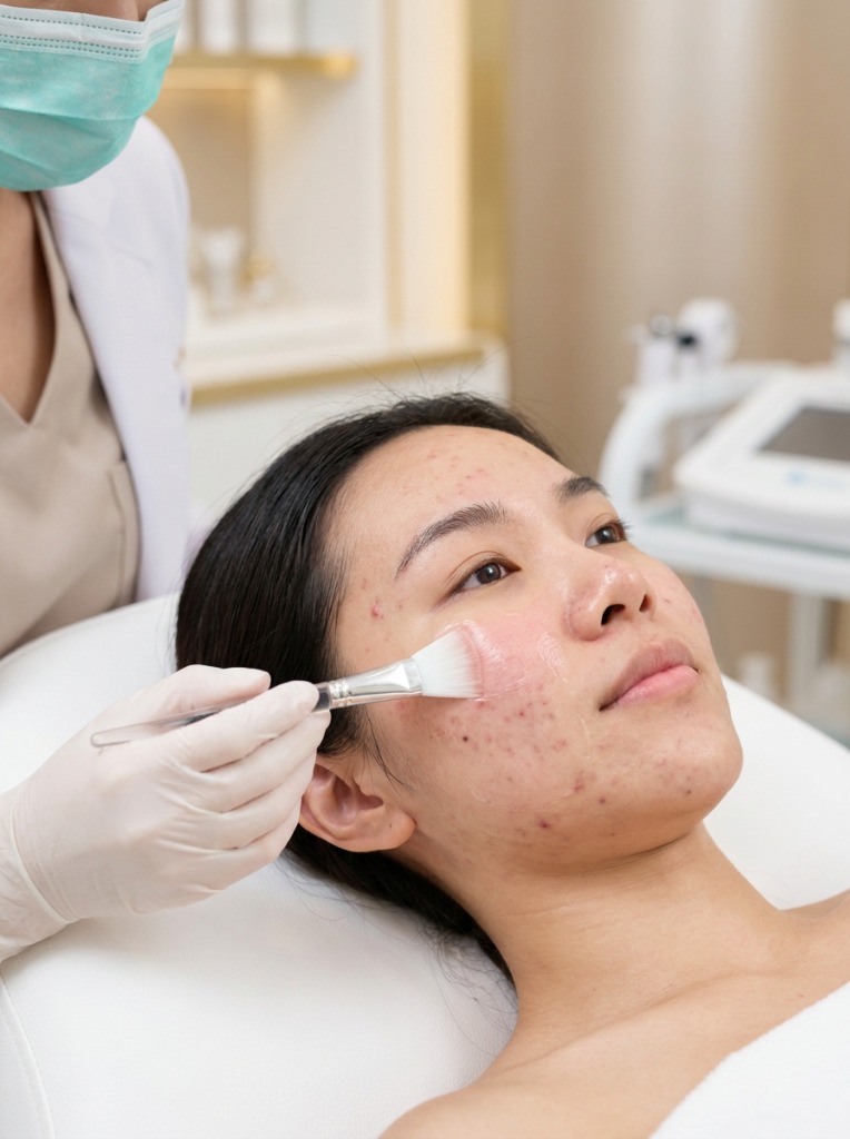 Perawatan jerawat di ENS Skin Specialist Magelang